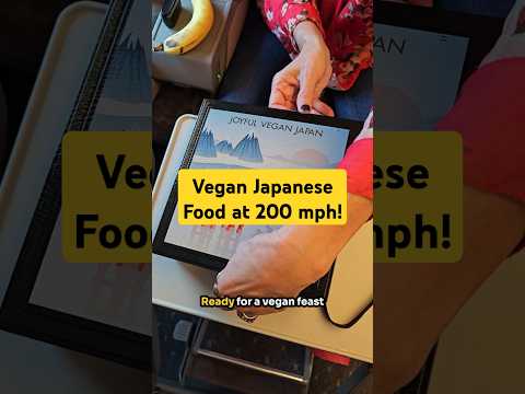 Experience a high-speed vegan feast with us! 🚄
#VeganTravel#veganjapan #vegangrouptour