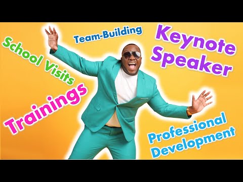 Do you need fun, captivating, and empowering professional development? Book Dr. Anthony Broughton