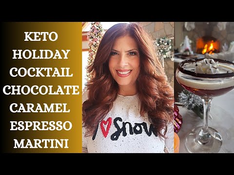 KETO HOLIDAY COCKTAIL / CARAMEL ESPRESSO MARTINI