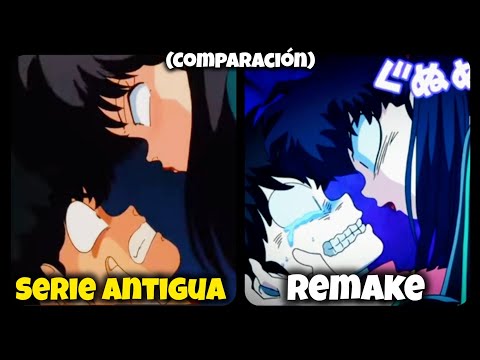 Kodachi CASI BESA a Ranma!! | Remake VS Serie antigua (comparación)