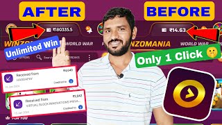 Winzo Gold Unlimited Trick !! Winzo World War Unlimited Trick !! Winzo App se Paise Kaise Kamaye