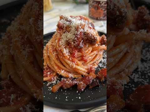 ✨Authentic Italian Bucatini all’Amatriciana✨