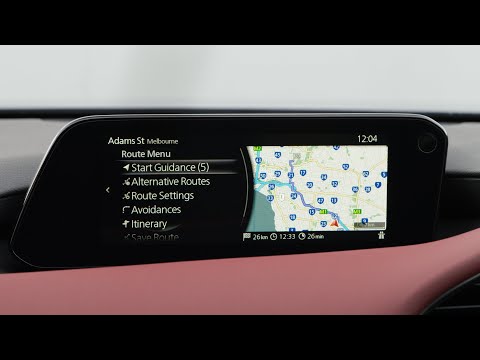 How To Use Mazda Connect GPS Navigation for Mazda 3 and CX-30 - Easy To Follow Instructions