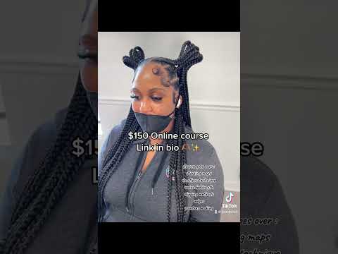 Knotless Online course 🙌🏾daedohair.thinkific.com