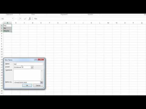 Tech Tip Tuesday: Creating a Dropdown Menu in Excel