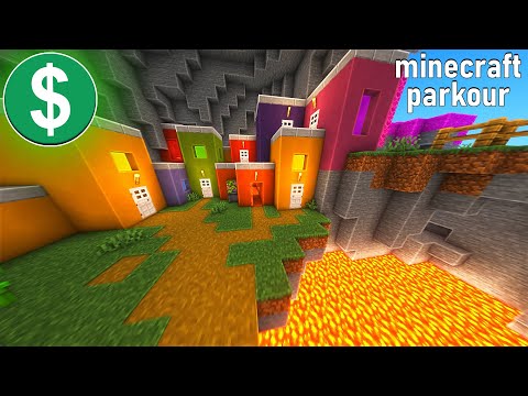 Minecraft Parkour Gameplay NO COPYRIGHT