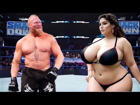 WWE WrestleMania Best Matches🔥Brock Lesnar vs. Sakshi Malik | WWE WrestleMania, Main Event Match🔥