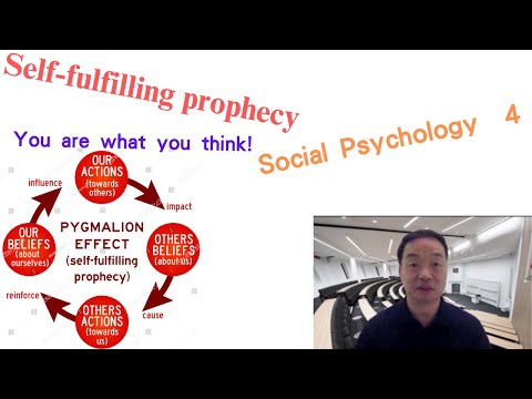 (Eng)Social Psychology 04: Self-fulfilling Prophecy #youarewhatyouthink