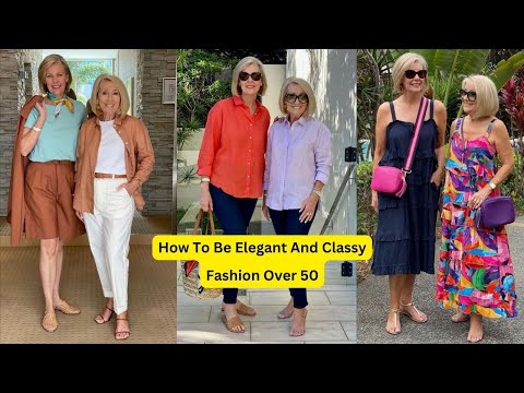 How To Be Elegant And Classy | Everyday Chic for Mature Women | Seasonal Outfit for Women Over 50