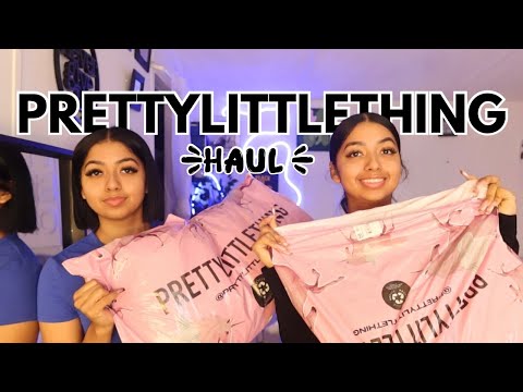 prettylittlething try-on haul 2023☆