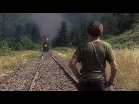 スタンド・バイ・ミー　吹替（Stand by Me/Japanese dubbing）名場面１　機関車とコリー・フェルドマン