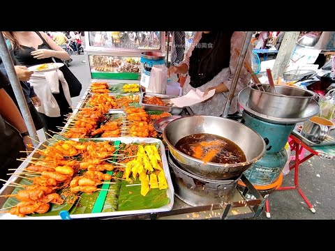 泰国合艾早市市集巴刹美食街早餐 Thailand Hatyai Morning Market Street Food Best Breakfast