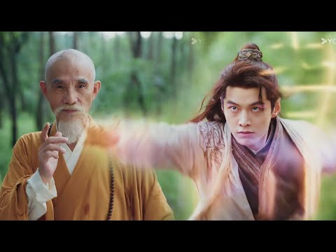 The boy fought against the monk, and the monk turned out to be a master of martial arts