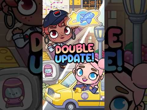 DOUBLE UPDATE GUYS !!!! NEW TAXI AND NEW AIRPORT STATION IN AVATAR WORLD #newupdatepazu #avatarworld