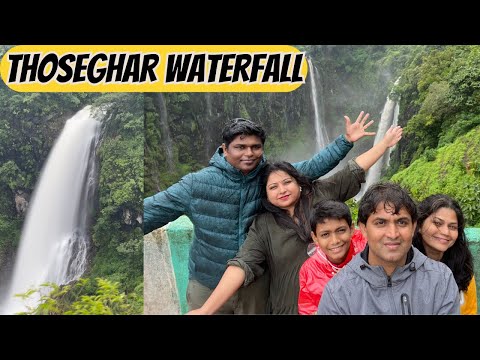 Thoseghar Waterfall Satara | Sajjangad | Tata Harrier Road Trip