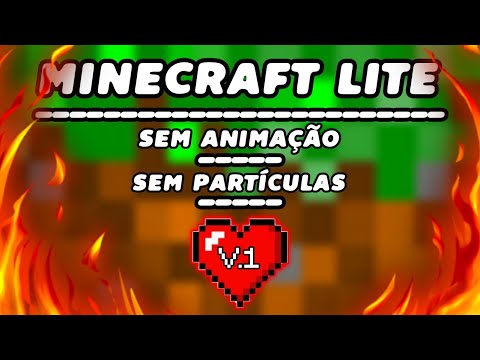 😱MINECRAFT LITE!! NOVA VERSÃO DO MINECRAFT LITE PARA ANDROID!! para celular fraco!!