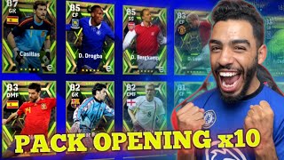 FREE EPIC PLAYERS PACK OPENING x10 eFootball 2023 mobile