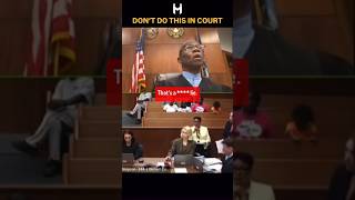 Don’t do this in court. #court #hearing #fail #whatnottodo #dontdoit #judge #attorney