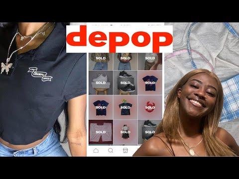 How to Re-sell Items Fast| Full-time Depop Seller || Imanijaleah