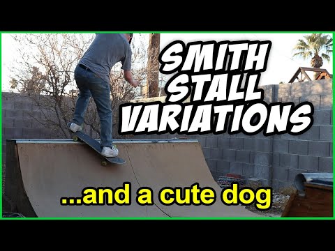 MINIRAMP SMITH VARIATIONS + a cute dog