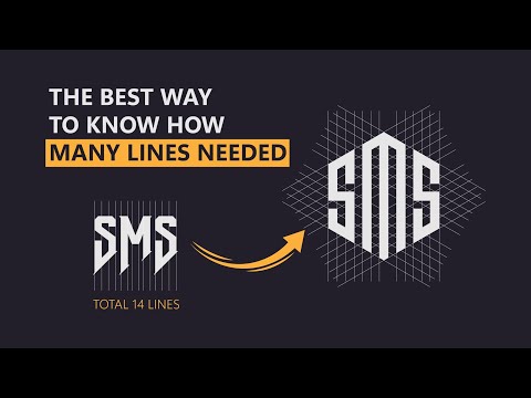 YOU NEVER ASK ME After Watching This Video! How Many Lines Are Needed For Your LOGO DESIGN