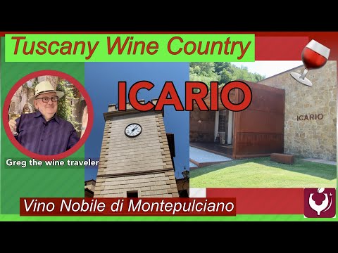 Tuscany Wine Country, Icario Winery, Montepulciano