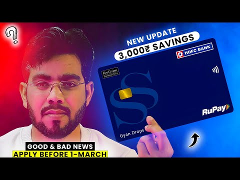 HDFC Bank Revamps Shoppers Stop RUPAY Credit Cards From 1 March 2024 | NEW CHANGES😮