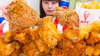 【大食い】ケンタッキーの新商品とオリジナルチキン12ピースを爆食い🍗🍗