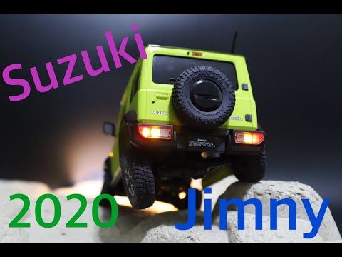 JIMNY Suzuki 2020 kyosho 1/18 RC LED LIGHT SCALE 走行 off road