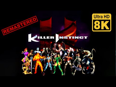 Killer Instinct Arcade Intro 8k (Remastered with Neural Network AI)