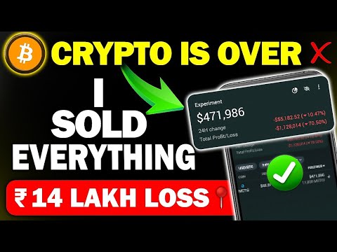 I sold everything 📌 crypto bull run is over 🥹