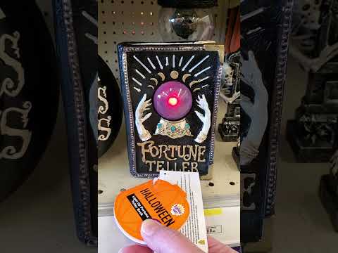 Walgreens Light Up Fortune Teller Book #shorts  #halloween