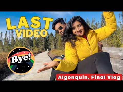 🙏Final Video,Algonquin Park| Wheelchair,stroller & kids friendly|Picknic|Trekking|Museum❤️#tamilvlog