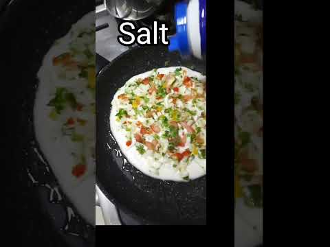 Uttapam Recipe #shorts# Cooking for beginners