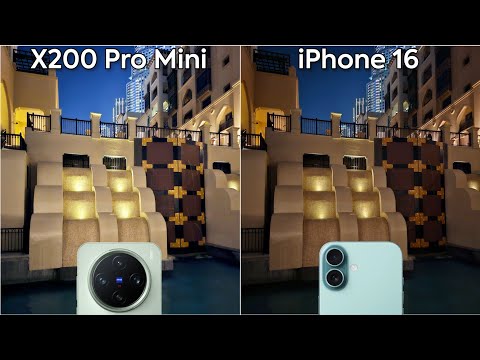 Vivo X200 Pro Mini vs iPhone 16 Camera Test Comparison