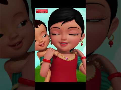 Ajji Ajji Hadu - Nanage bahumana sikkitu | Kannada Rhymes & Kids Songs | Infobells #kannadarhymes