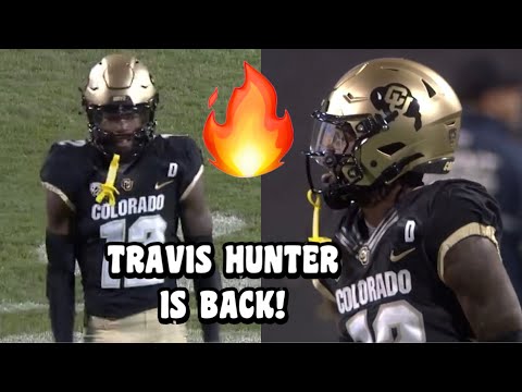 Travis Hunter RETURNS with SHEDEUR Sanders 🔥 Colorado Vs Stanford 2023 highlights