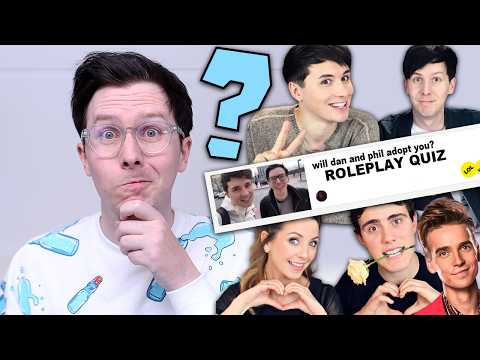 IS PHAN MY OTP?? Taking Old British Youtuber Quizzes