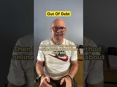 Out Of Debt. #outofdebt #getoutofdebt #debtfree