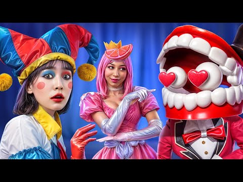 CAINE and POMNI GET MARRIED?! The Amazing Digital Circus! Candy Princess Falls in Love!