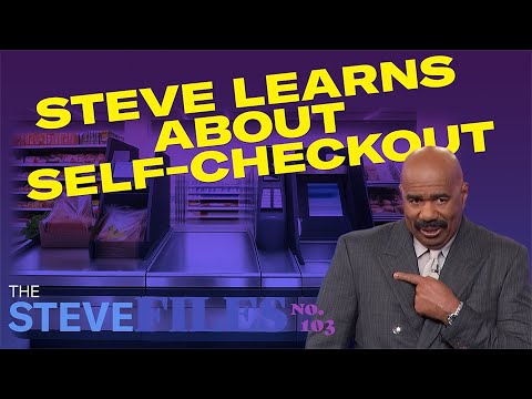 Steve Learns About Self-Checkout: Man vs. Machine! 😳😂