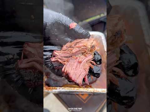 Shredding Beef ASMR | Over The Fire Cooking by Derek Wolf