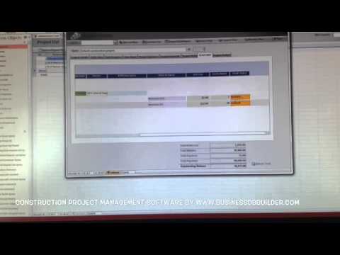 Construction project management software demo