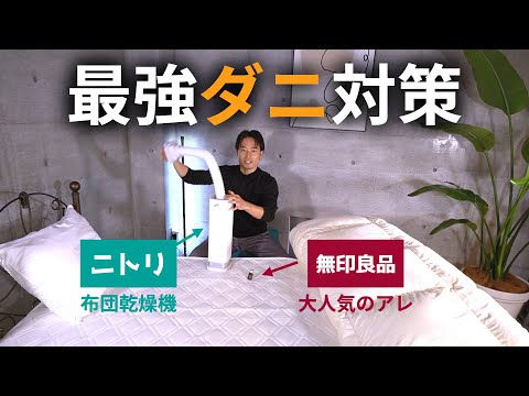 【ニトリ×無印】布団&マットレスのダニ対策完全マニュアル