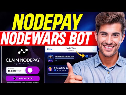 Nodepay NodeWars Telegram Bot Full Guide | Nodepay Airdrop Connect With NoodWars | Nodepay Listing