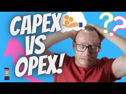 CAPEX vs OPEX : what's the difference ?| Simplicity Consultancy