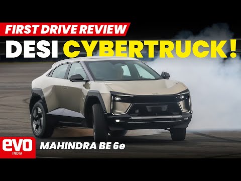 Mahindra BE 6e is fast but is it sexy enough to forget ICE? | First Drive Review | @evoIndia