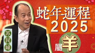 【羊】蘇民峰 2025 蛇年生肖運程