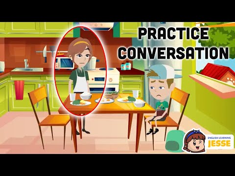 Daily English Conversation Between Mom/ Dad and Child | English Jesse