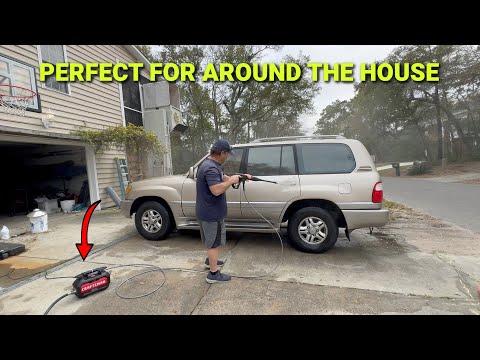 Craftsman 1800 PSI Electric Pressure Washer ~ This Small Washer Packs a Punch!